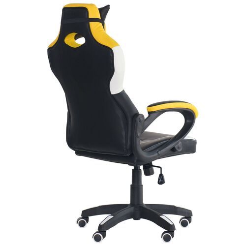 Кресло VR Racer Dexter Jolt черный/желтый - Фото №4