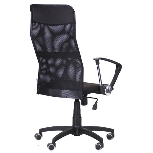 Кресло Ultra сиденье А-1/спинка Сетка черная, вставка Скаден черный - Фото №9