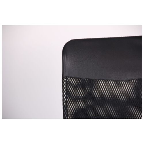 Кресло Ultra Хром сиденье А-1/спинка Сетка черная, вставка Скаден черный - Фото №13