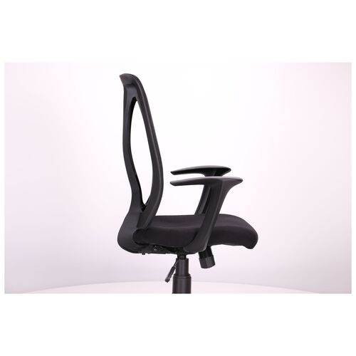 Кресло Nickel Black сиденье Сидней-07/спинка Сетка SL-00 черная - Фото №13