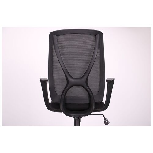 Кресло Nickel Black сиденье Сидней-07/спинка Сетка SL-00 черная - Фото №10