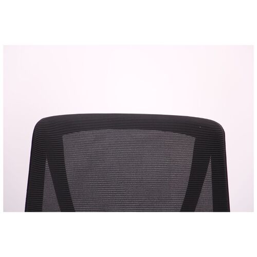 Кресло Nickel Black сиденье Сидней-07/спинка Сетка SL-00 черная - Фото №15