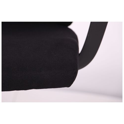 Кресло Nickel Black сиденье Сидней-07/спинка Сетка SL-00 черная - Фото №14