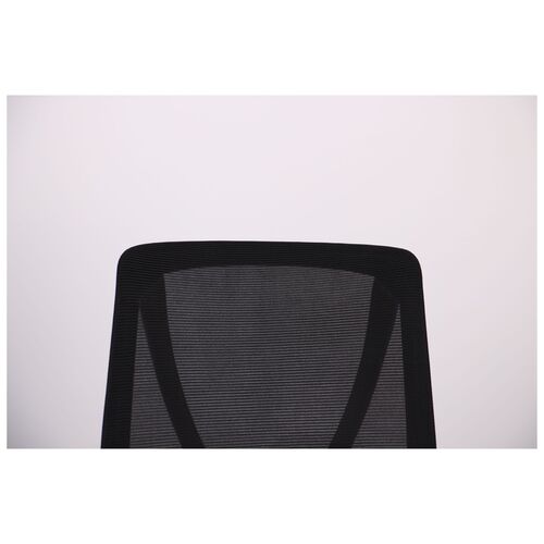 Крісло Nickel White сидіння Сідней 07/спинка Сітка SL-00 чорна - Фото №16