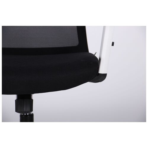 Кресло Uran White HR сиденье Сидней-07/спинка Сетка HY-100 черная - Фото №5