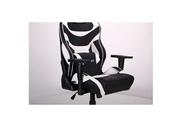 Кресло VR Racer Expert Virtuoso черный/белый - Фото №2