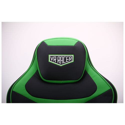 Кресло VR Racer Expert Champion черный/зеленый - Фото №15