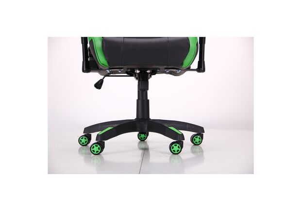 Кресло VR Racer Expert Champion черный/зеленый - Фото №2