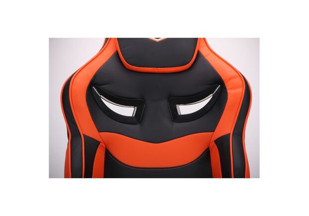 Кресло VR Racer Expert Genius черный/оранжевый - Фото №2
