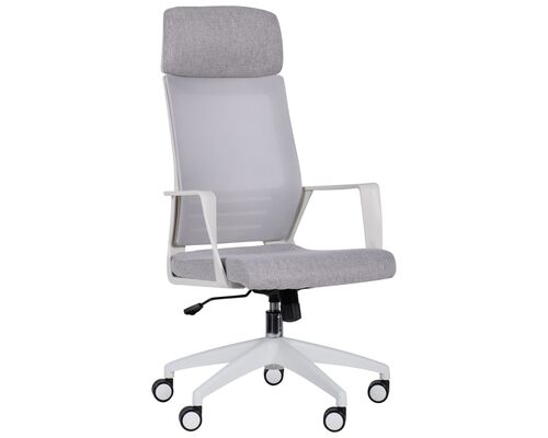 Кресло Twist white светло-серый   - Фото №1