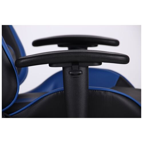 Кресло VR Racer Dexter Slag черный/синий - Фото №15