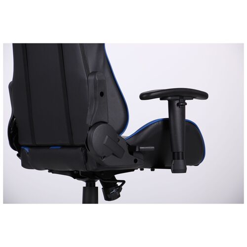 Кресло VR Racer Dexter Slag черный/синий - Фото №12