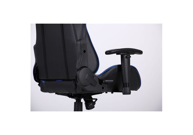 Кресло VR Racer Dexter Slag черный/синий - Фото №2
