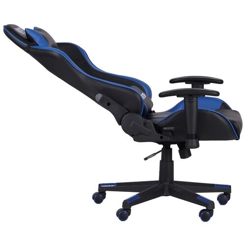 Кресло VR Racer Dexter Slag черный/синий - Фото №6
