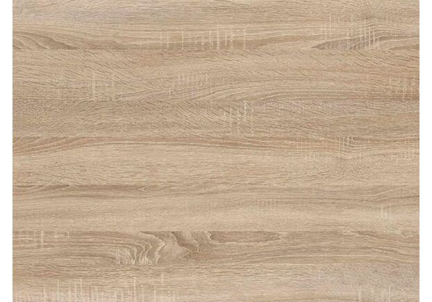 Туалетный столик с квадратным зеркалом 1600х1000х400 мм сонома/белый - Фото №2