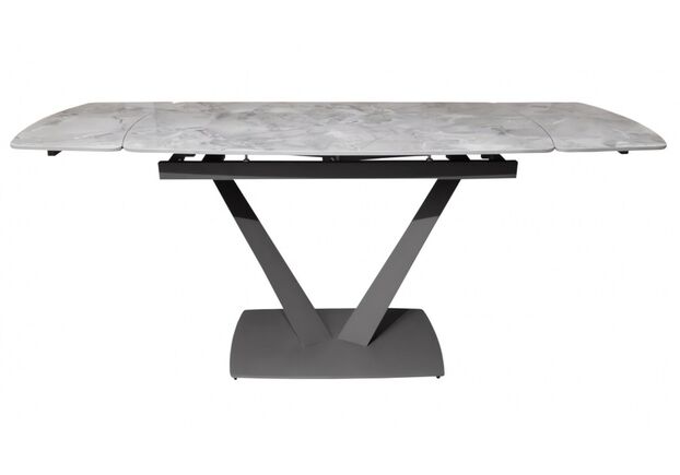 Стол обеденный Elvi Grey Stone керамика 120-180 см - Фото №2