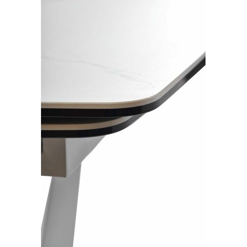 Стол ELVI MATTE STATURARIO керамический 120-180 см белый - Фото №5