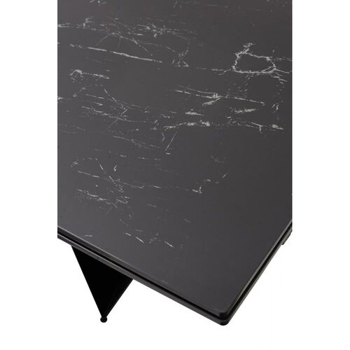 Стол обеденный раскладной Fjord Black Marble керамика 200-300 см - Фото №7