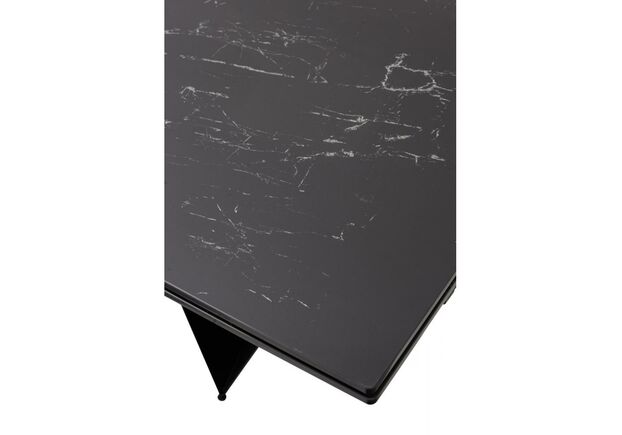 Стол обеденный раскладной Fjord Black Marble керамика 200-300 см - Фото №2