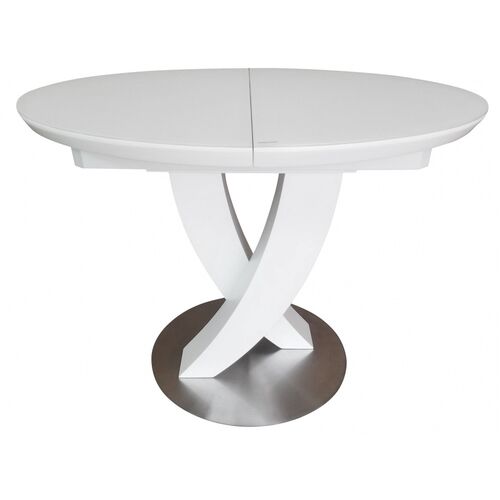 Розкладний стіл OPERA MATT WHITE 110-140 см - Фото №2