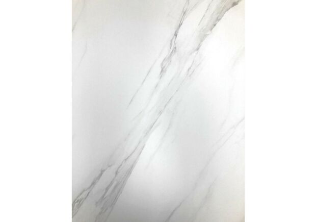 Стол раскладной HUGO Хьюго WHITE MARBLE белая керамика 140-200 см - Фото №2