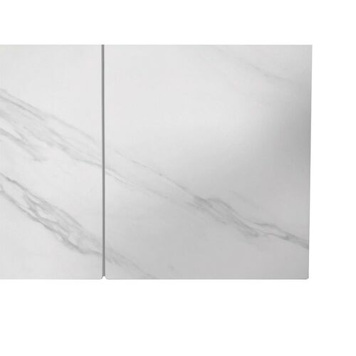 Стол раскладной HUGO Хьюго WHITE MARBLE белая керамика 140-200 см - Фото №8