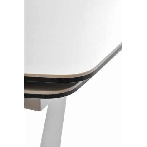 Стол ELVI PURE WHITE керамический 120-180 см - Фото №5