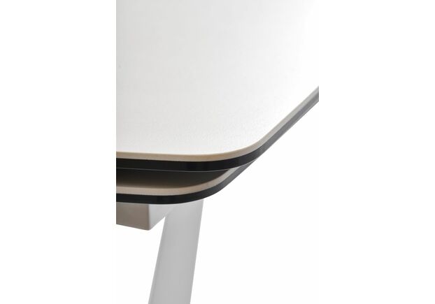 Стол ELVI PURE WHITE керамический 120-180 см - Фото №2
