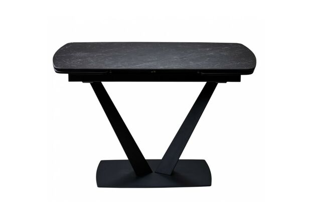 Стол ELVI BLACK MARBLE керамический 120-180 см - Фото №2