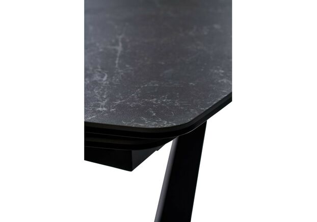 Стіл ELVI BLACK MARBLE керамічний 120-180 см - Фото №2