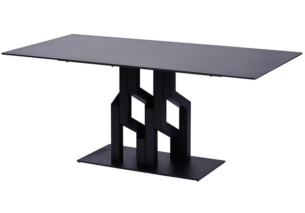 Стол обеденный ETNA LOFTY BLACK керамика - Фото №1