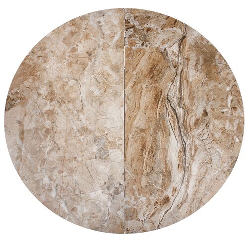 Стол обеденный MOON BROWN MARBLE керамика 110-140 см - Фото №6