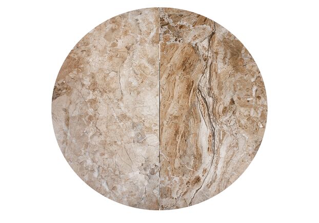 Стол обеденный MOON BROWN MARBLE керамика 110-140 см - Фото №2