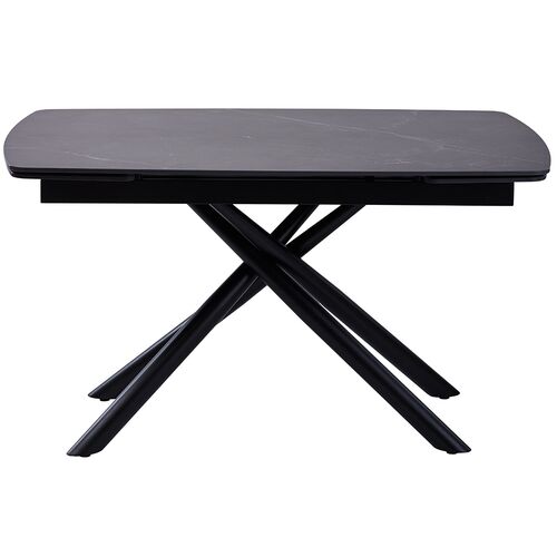 Стол обеденный PALERMO BLACK MARBLE керамика 140-200 см - Фото №4