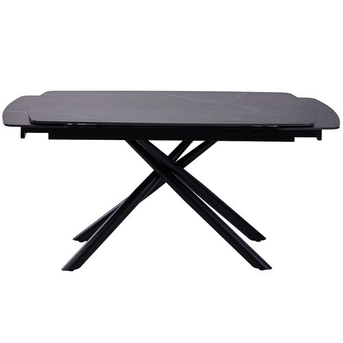 Стол обеденный PALERMO BLACK MARBLE керамика 140-200 см - Фото №5