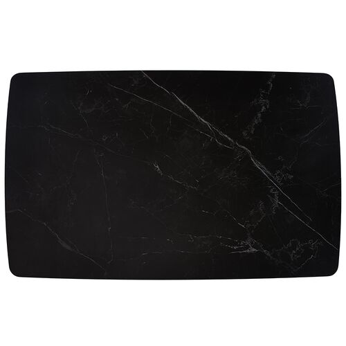 Стол обеденный PALERMO BLACK MARBLE керамика 140-200 см - Фото №9