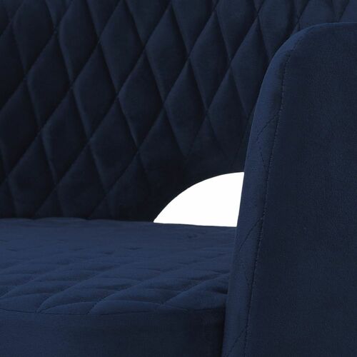 Кресло обеденное JOY Джой глубокий синий - Фото №8