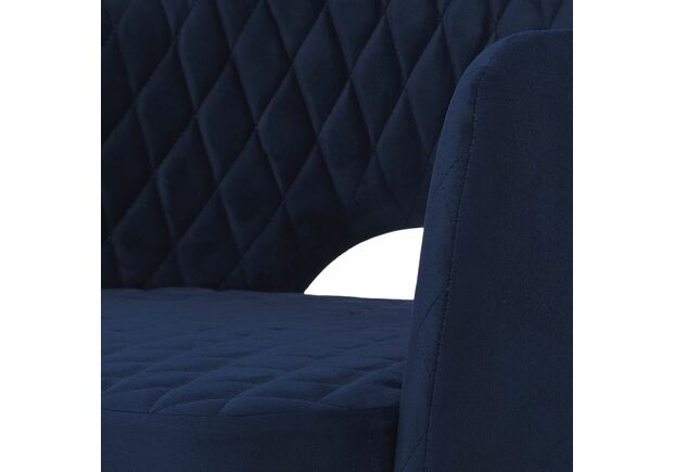 Кресло обеденное JOY Джой глубокий синий - Фото №2