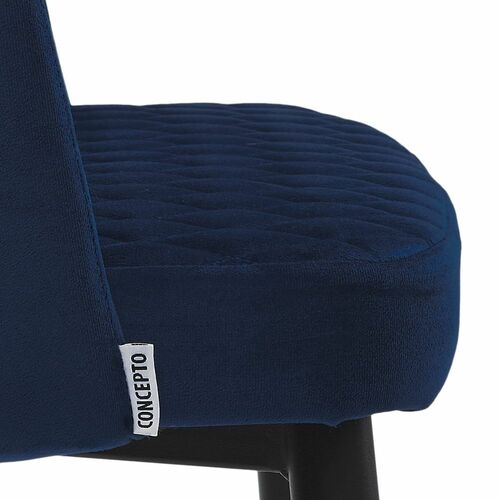 Кресло обеденное JOY Джой глубокий синий - Фото №10