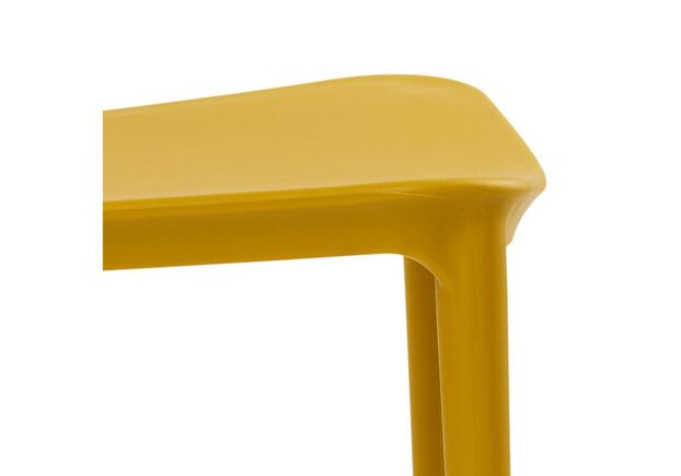 Стул пластиковый "SPARK" желтый карри - Фото №2