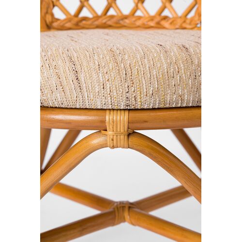 Обідній комплект Буковина медового кольору: прямокутний стіл зі склом, 6 крісел - Фото №10