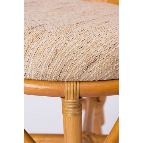 Обідній комплект Буковина медового кольору: прямокутний стіл зі склом, 6 крісел - Фото №13