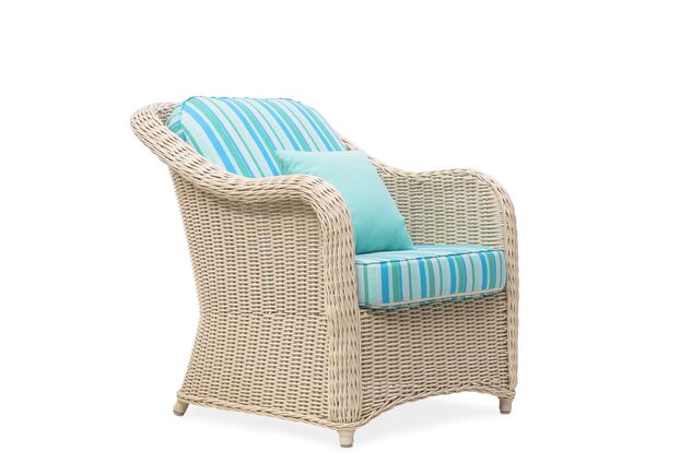 Плетеный комплект мебели Ява Кубу из искусственного ротанга: софа, 2 кресла, кофейный столик - Фото №2