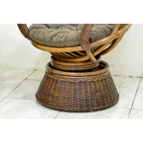 Комплект плетеной мебели Бока сет из натурального ротанга коричневый  - Фото №3