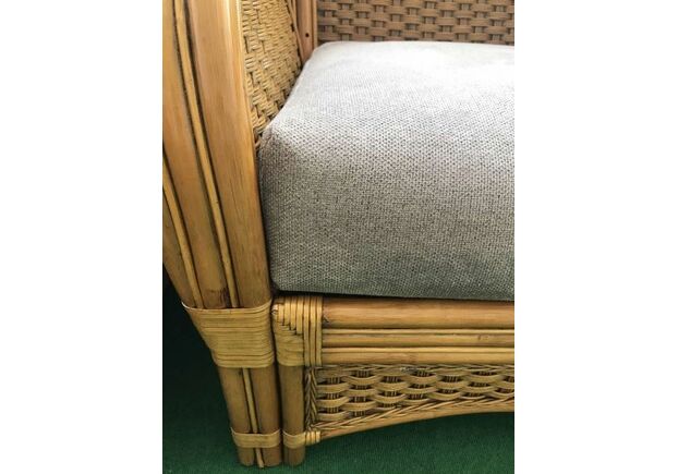 Комплект мебели Пеликан из натурального ротанга коричневый - Фото №2