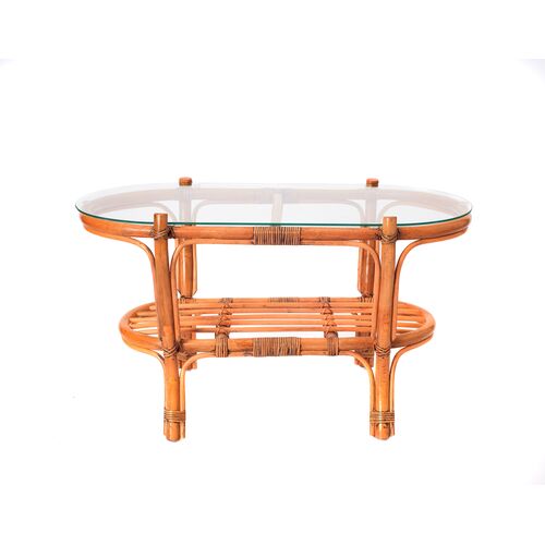 Комплект Папасан Гіацинт горіхового кольору: 2 крісла Папасан,софа Мамасан,кавовий столик зі склом - Фото №26