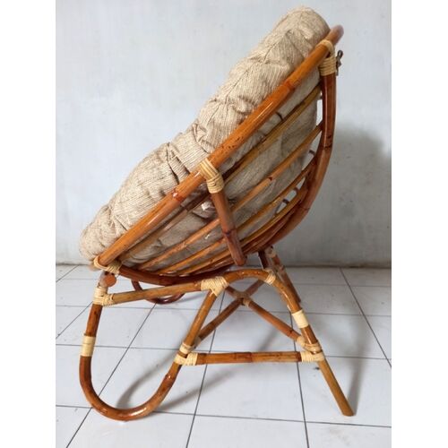 Комплект мебели Папасан Дуэт из натурального ротанга светло-коричневый - Фото №4