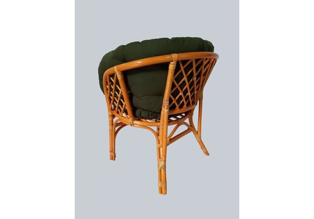 Комплект мебели Таврия Фуларм Дарк-грин из натурального ротанга светло-коричневый - Фото №2