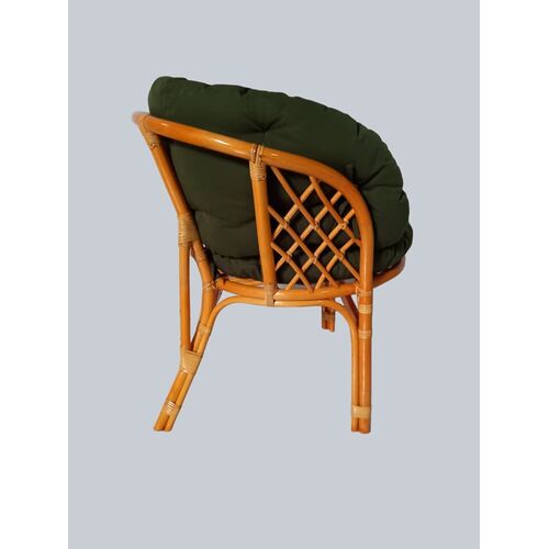Комплект мебели Таврия Фуларм Дарк-грин из натурального ротанга светло-коричневый - Фото №4