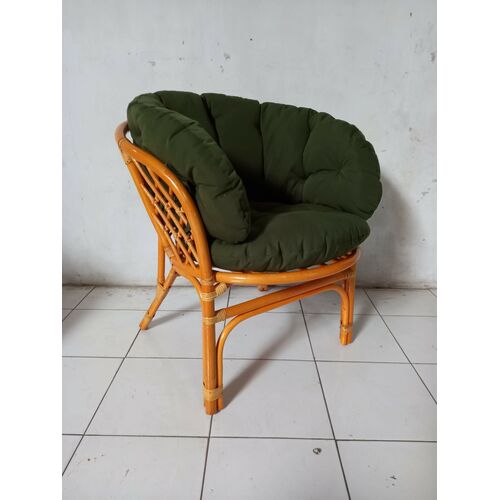 Комплект мебели Таврия Фуларм Дарк-грин из натурального ротанга светло-коричневый - Фото №3
